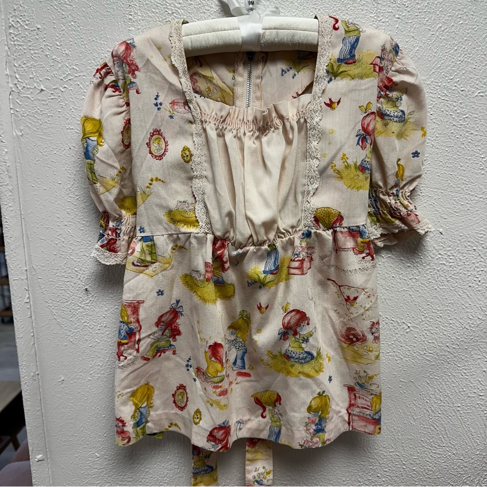 Vintage JCPenney Holly Hobby style blouse